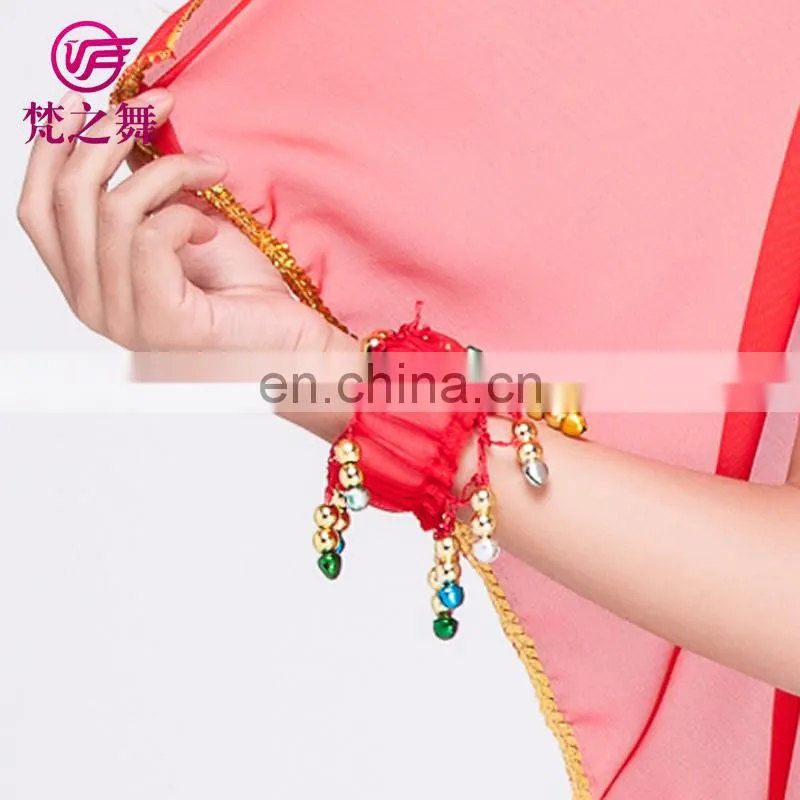 P-9016 Arabic children professional belly dance bracelet with colorful rings for kids
