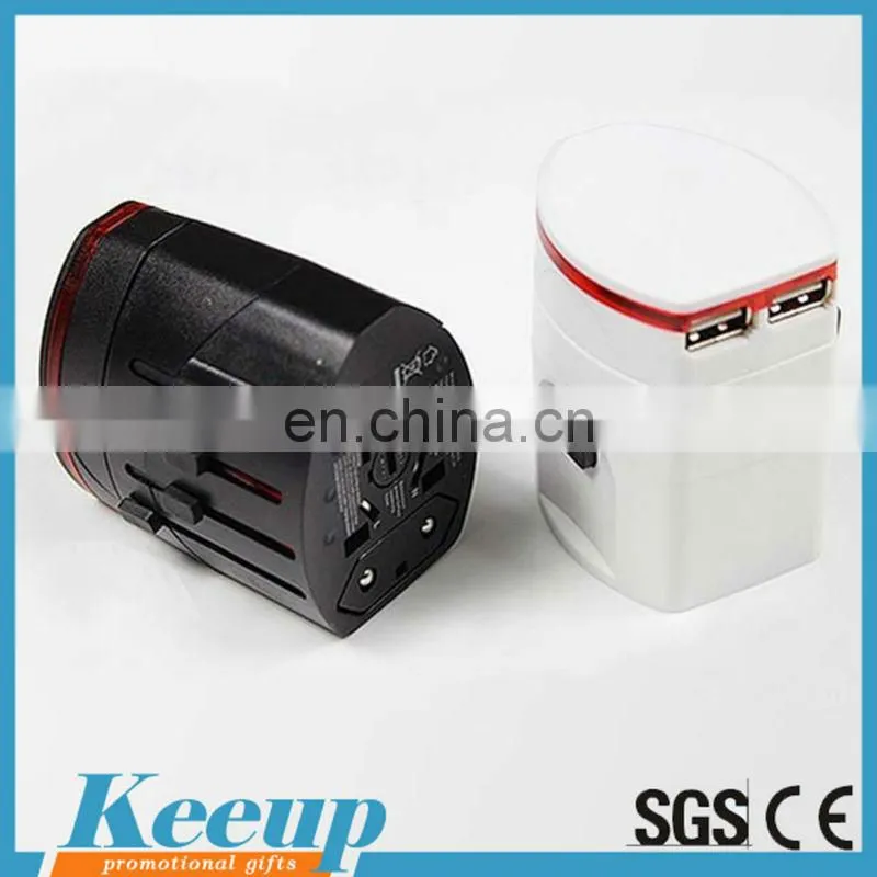 China wholesale High quantity customized logo travel adapter