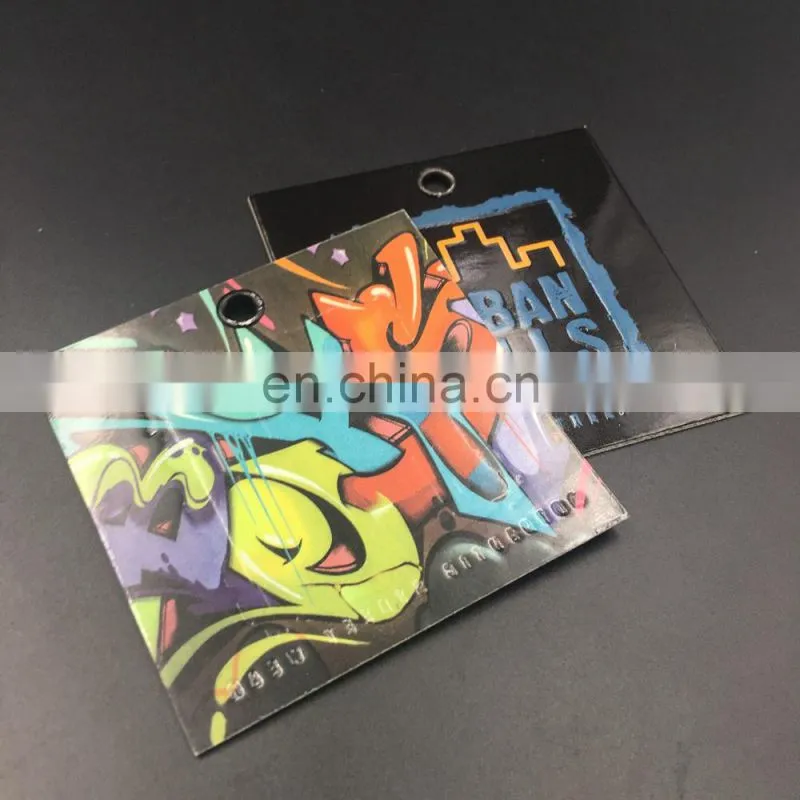 cardstock swing tag, garment hang tags