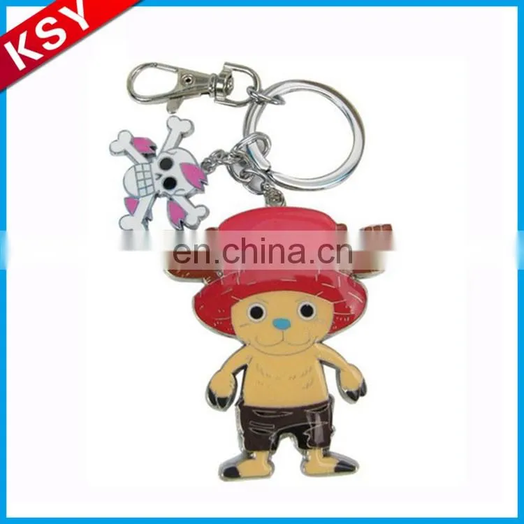 2017 New Custom key chain with leather