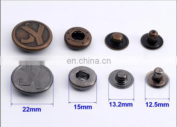 Clothing Snap Custom Metal Snap Button BM10175