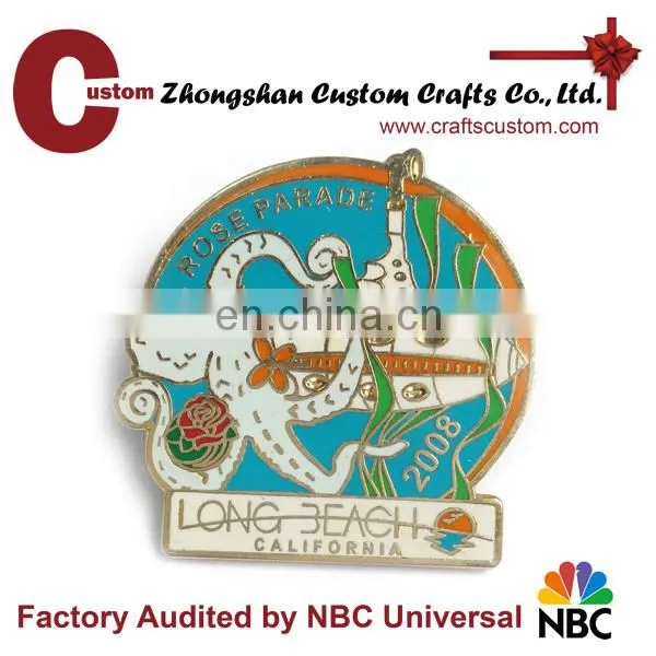 Custom promotional Trader Joe's badge Metal funny Badge