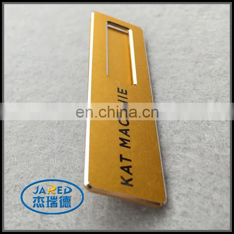Eco-friendly Custom Design Aluminum Alloy Badge with Different Crafts