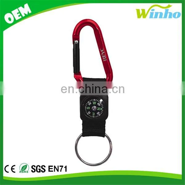 Winho Camouflage Carabiner Plus Compass