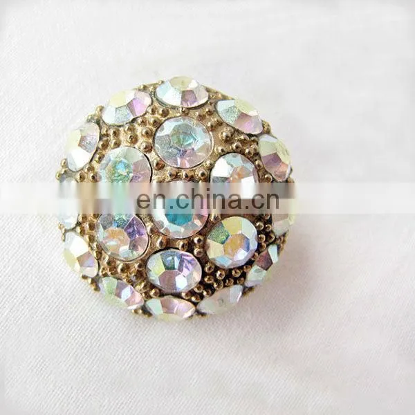Trendy colorful cheap bulk rhinestone buttons