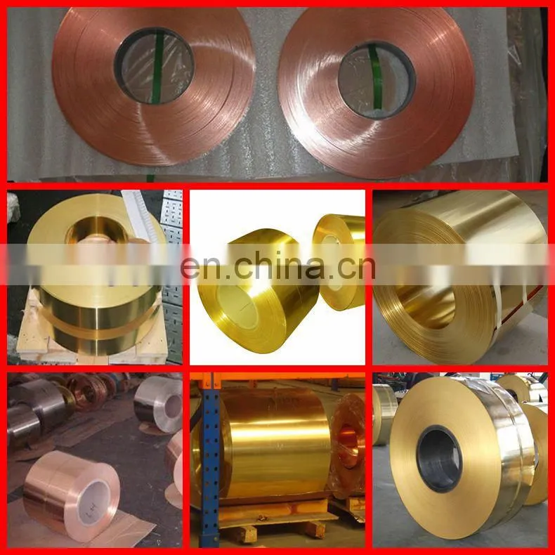 Trade Assurance Beryllium / Bronze / Brass /Copper coil /copper strip