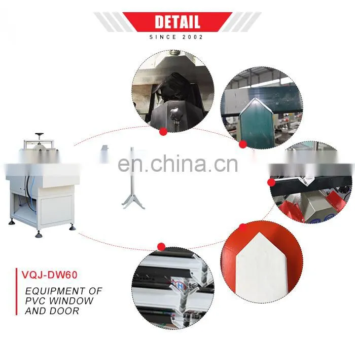 PVC profile V - shaped saw
