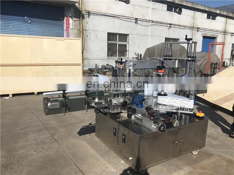 automatic plastic container labeling machine for plastic bottle