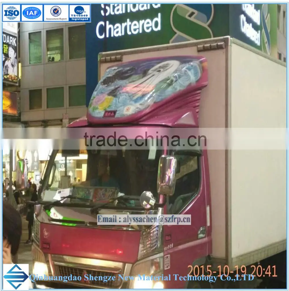WOHO or customzed heavy truck air deflector