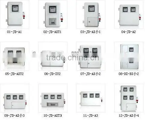 FRP meter box/Durable and maintenance-free meter box/ Electric-meter box