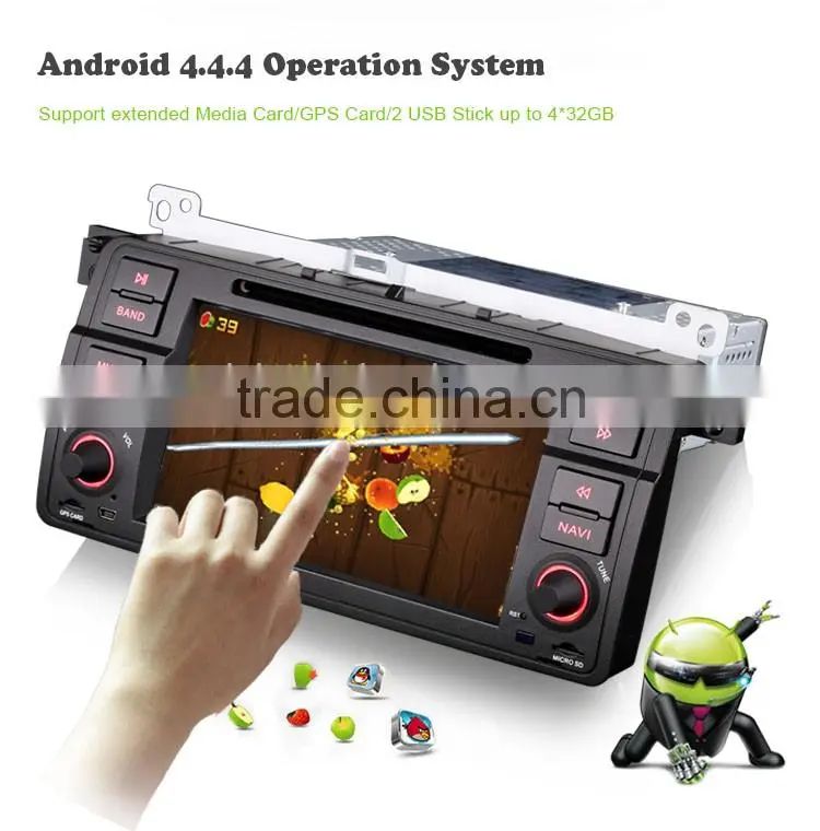 Erisin ES2246B 2 Din 7 inch Car Audio with GPS 3G WiFi Bluetooth for E46 M3