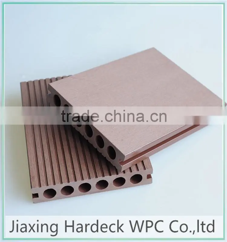 WPC smooth surface composite decking