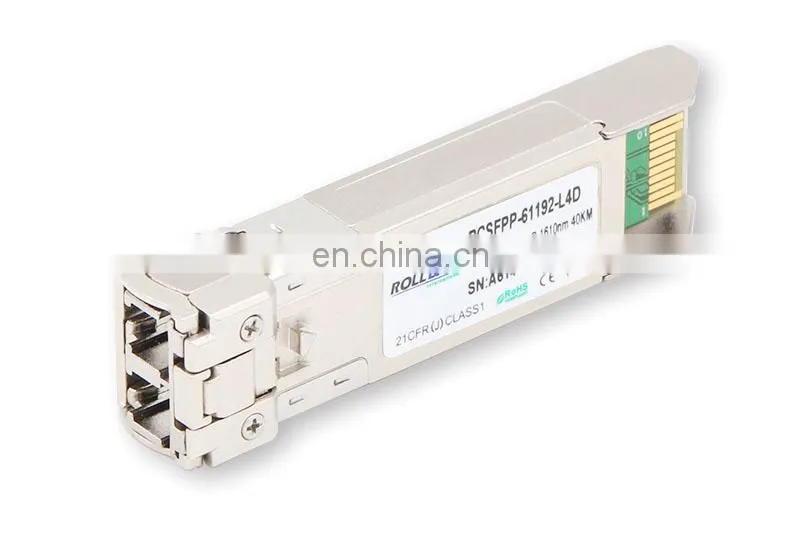 General compatible 10G CWDM SFP+ 40km 1270-1610nm factory price