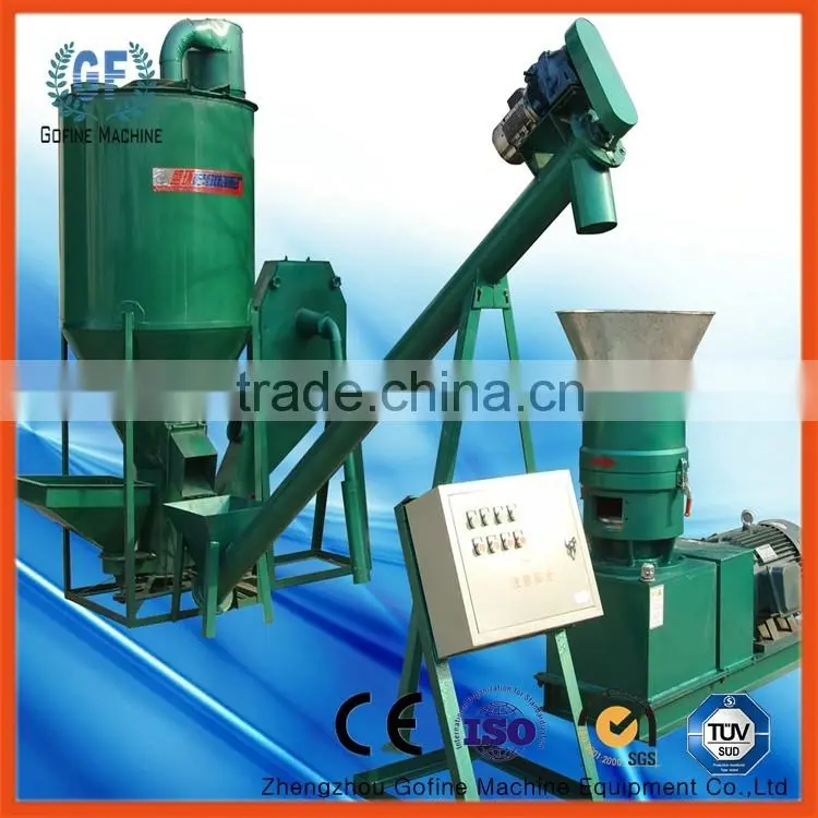 animal feed crushing and mixing machine