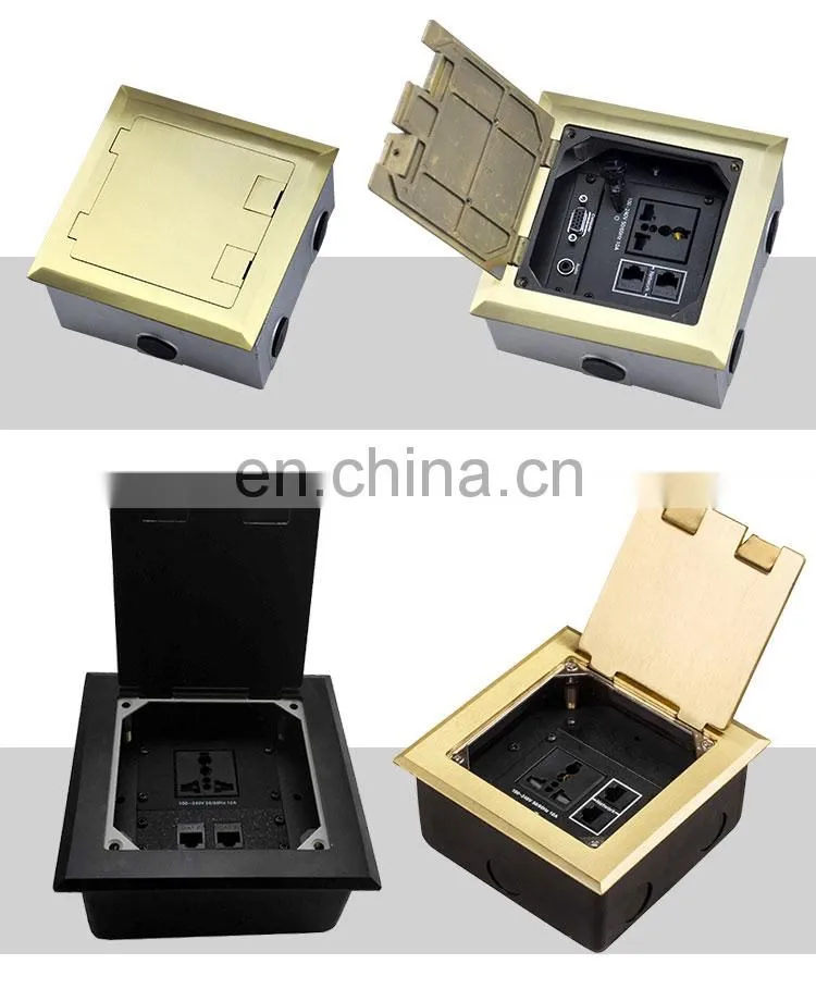 Floor Boxes Recess Power For Concrete Data And Power