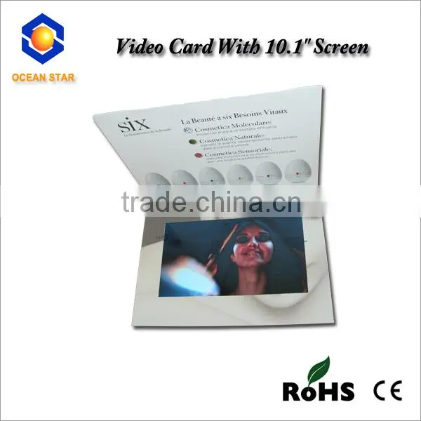 Chinese video brochures fashion and cheap video greetings cards