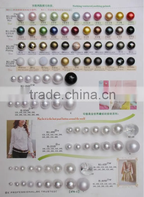 High end polyester chalk white beads