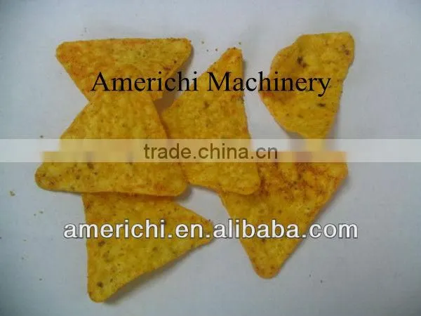 Frying Doritos food making machine