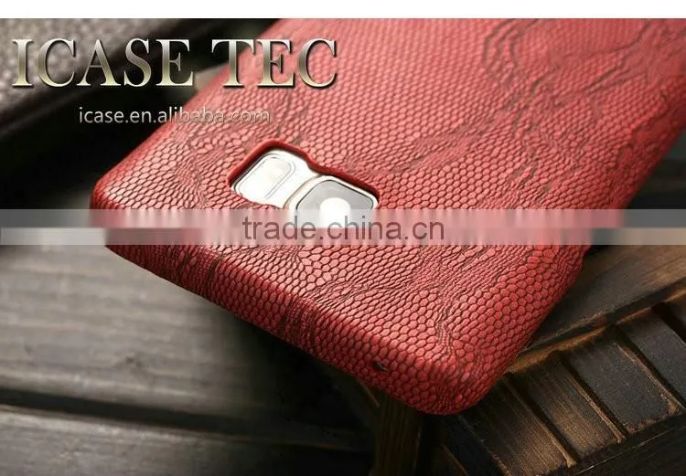 2016 New smart Phone Case for samsung note 5, Snake Pattern Phone Back Cover for galaxy note 5