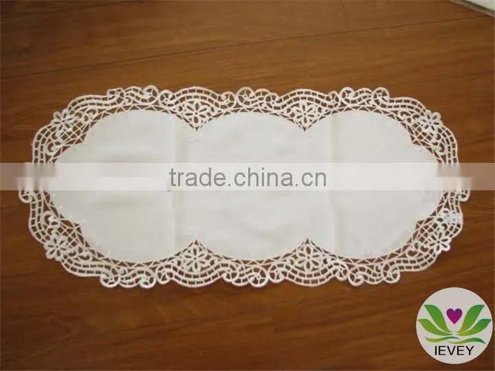best quality cotton tablecloth hand made tablecloth eyelet embroidery design tablecloth restaurant tablecloth