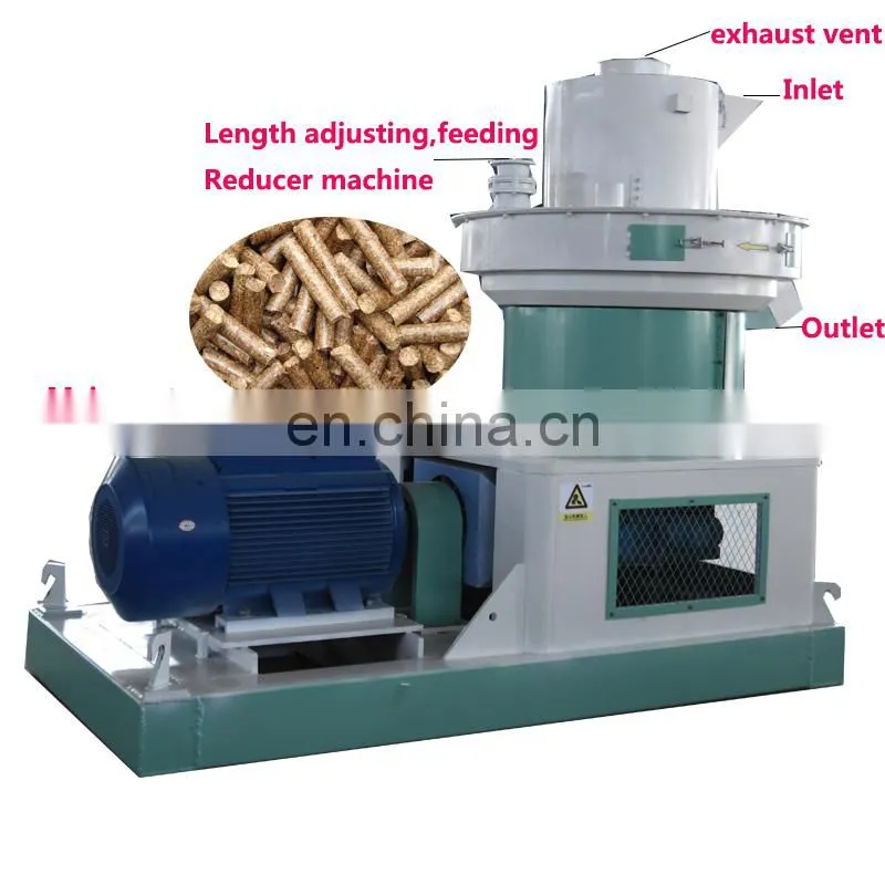 1-1.5 t/h agricultural waste wood pellet making machine