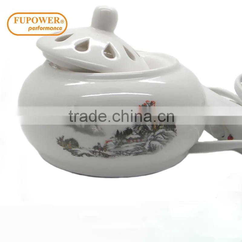 Hot Chinese Craftmanship ceramic ELECTRIC AROMATHERAPY ESSENTIAL OIL BURNER/DIFFUSER