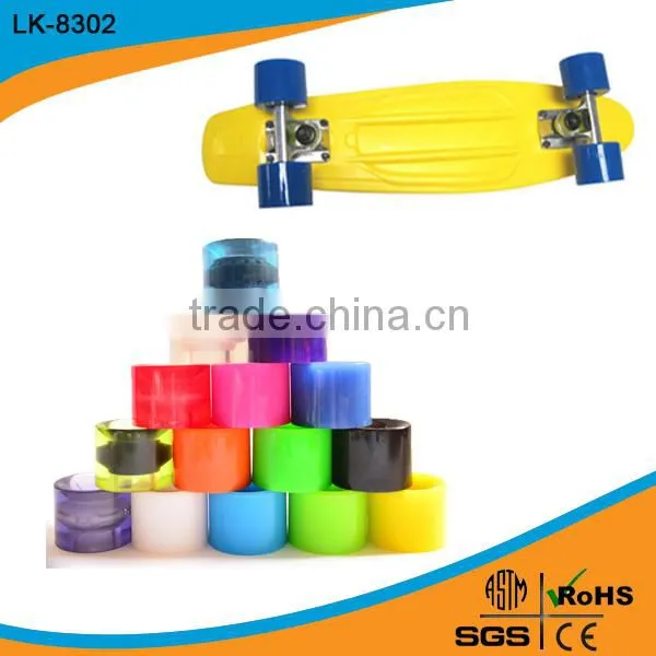 cruiser hand led longboard plastic skateboard