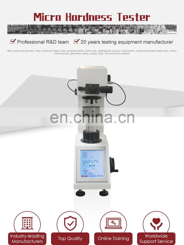 Professional microhardness micro vicker microdur hardness tester with great price