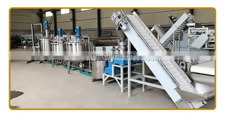 peanut machine line for small business automatic peanut butter line