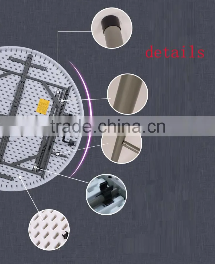 Wholesale Cheapest HDPE Outdoor Plastic Folding Table