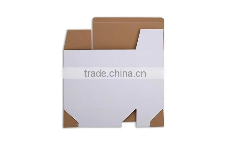 New Design custom cute paper white pizza box with printed logo