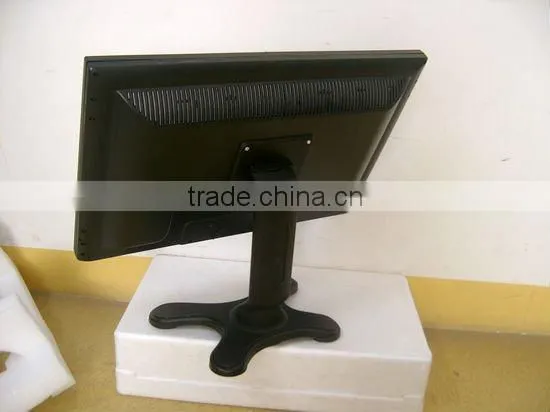 22 inch stand lcd monitor with touch screen with VGA port, video/audio input