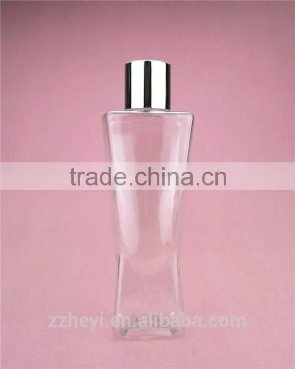 8oz 250ml clear square plastic lotion bottle empty for sale