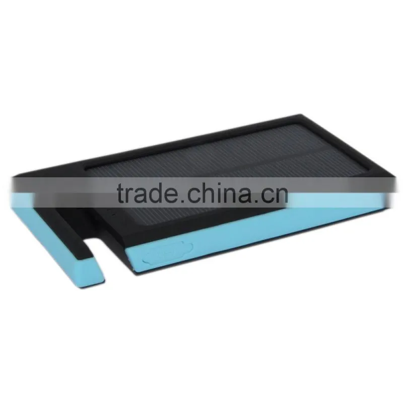 easy life of power bank 8000mAh solar power bank Portable USB Battery Charger External power bank for iPhone 5 5s 5c