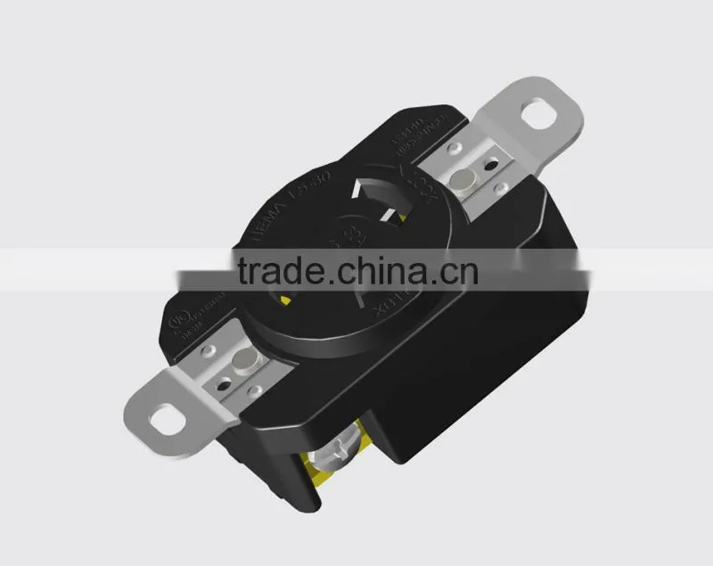 Cheapest 1USD NEMA locking plug UL approvasl L5-30R Receptacle