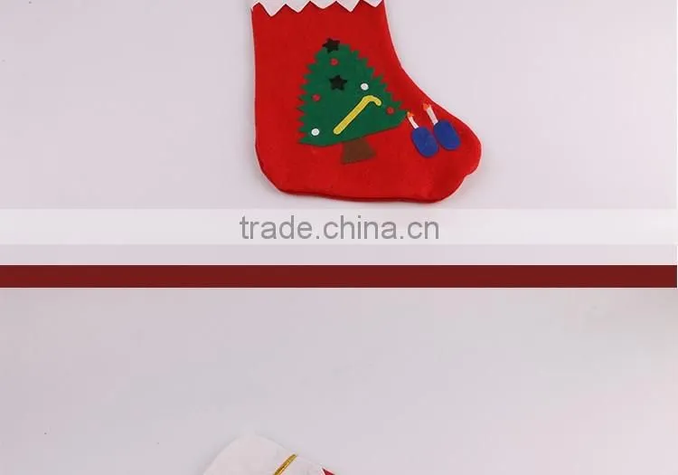 Promotion New Coming OEM Wholesales Christmas Stocking Felt Xmas Gift