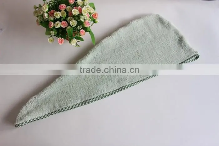 coral fleece shower cap