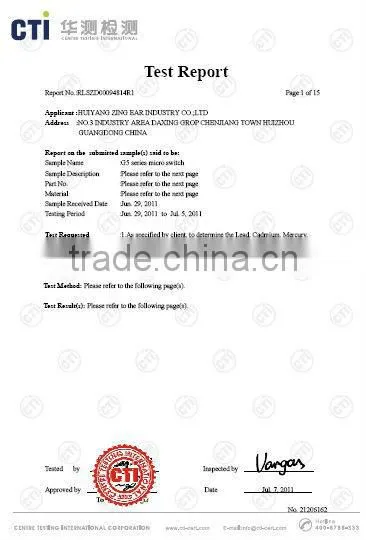 T125 Magnetic Micro Float Switch (1xw-16a)(UL/CUL/CQC/RoHS/Reach Approval)