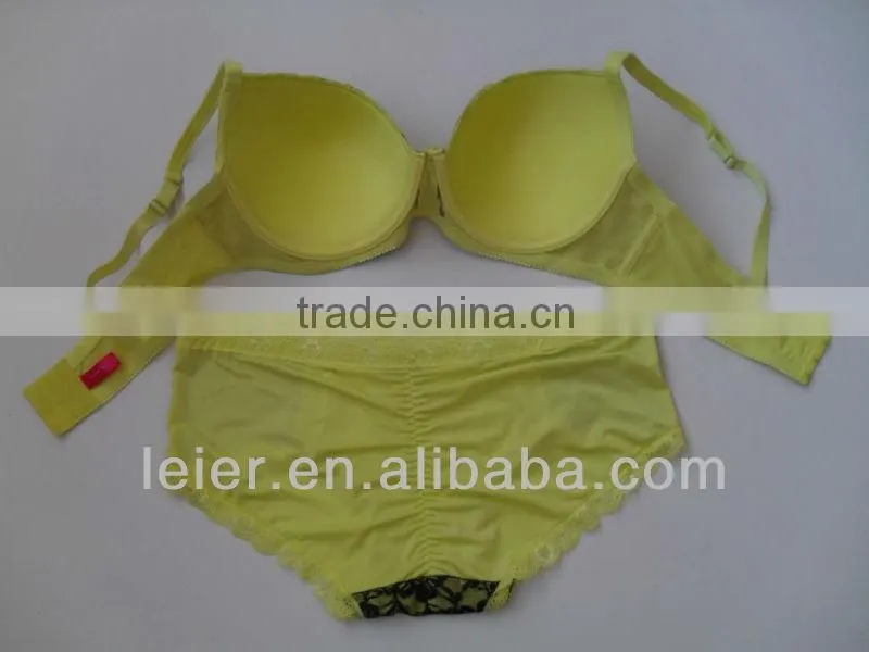 Fashion Plus Size Bra Set