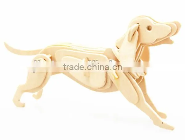 wholeasle custom 3d wooden puzzle pop out world