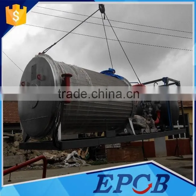 1500000 kcal Two Fuel Fired Thermal Oil Boiler with Italy Burner