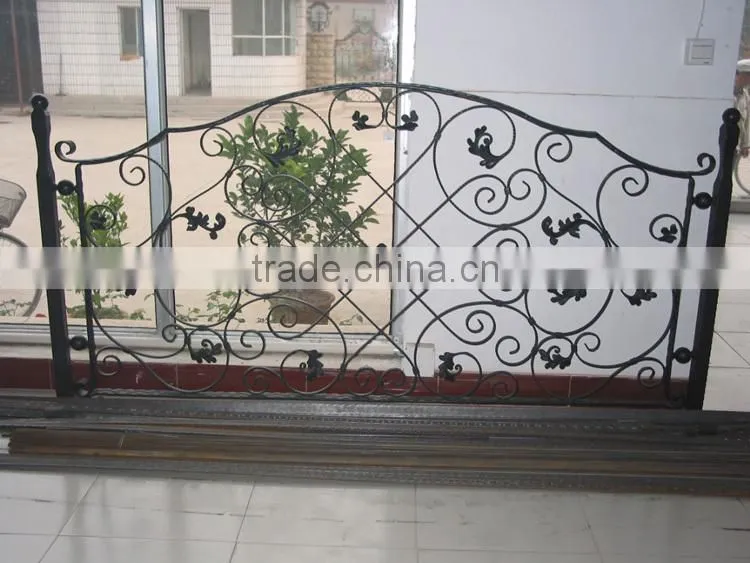 Artistic Pattern Aluminum Handrail Designs/outdoor wrought iron railings