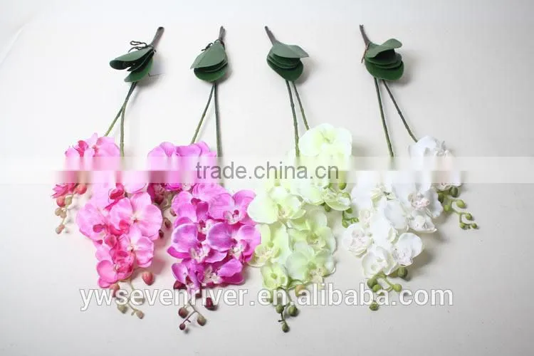 The simulation simulation flower european-style fake flower flower butterfly orchid art sitting room adornment flower arranging