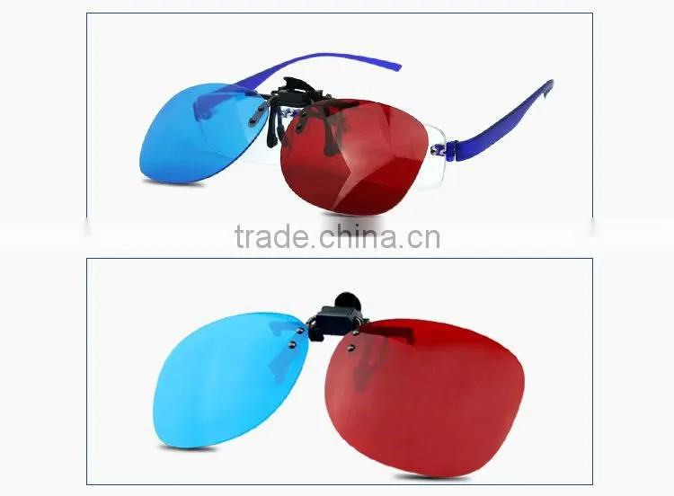 Promotional 3d Glasses red blue cyan 3d glasses from China factory