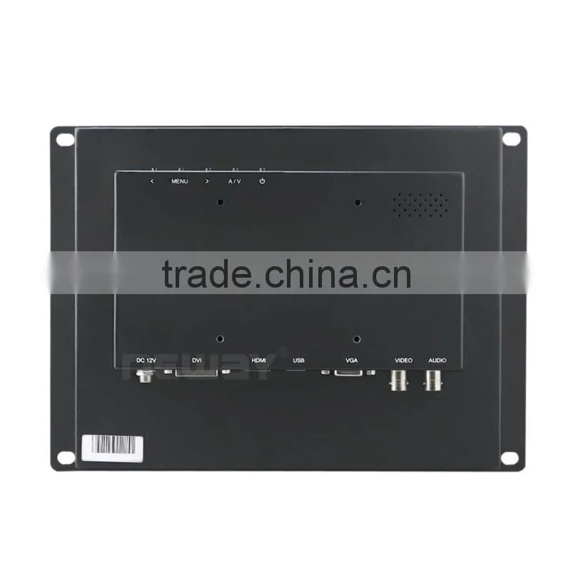 9.7 inch full view angle ips lcd touchscreen metal housing monitor