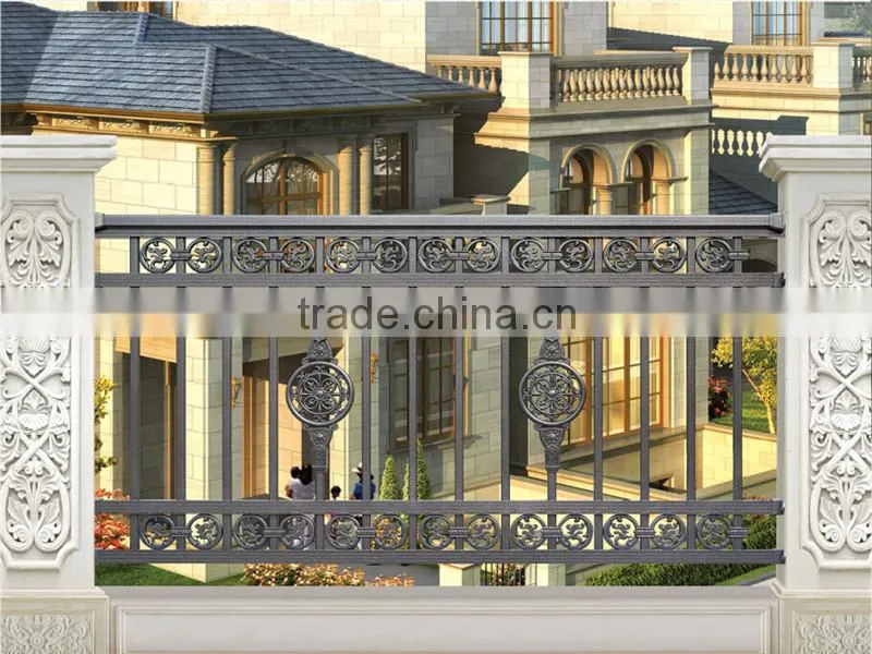 AJLY-804 Custom-made Modern Aluminum Balcony Railing Designs