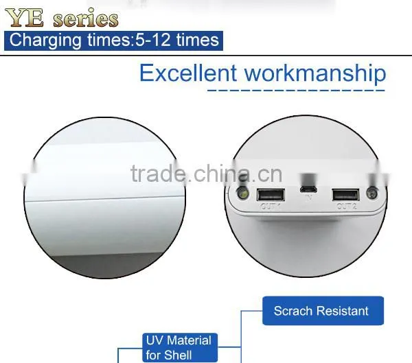 GLC factory original quality for10400mAh portable mobile move power bank