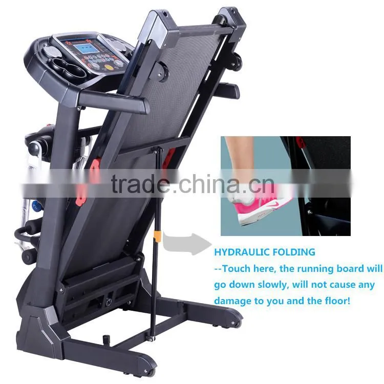 Home fitness exercise body shaper house fit foldable treadmill