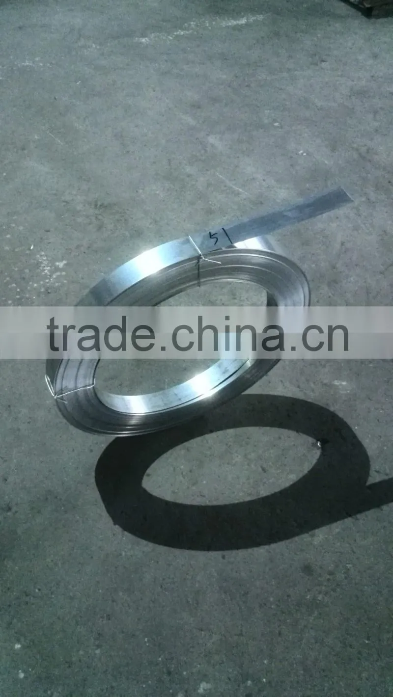 China chrome heater strip product /alchrome cold rolled strip Fe-Cr-Al alloy OCr21Al6Nb