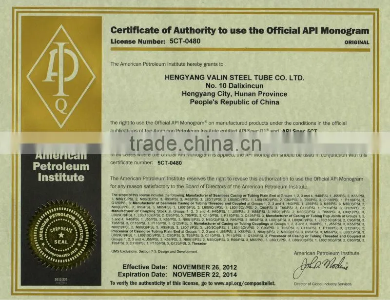 api 5L X65 seamless pipe Steel Pipes